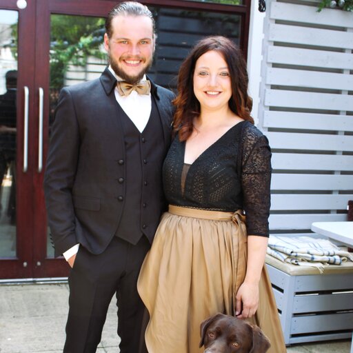 Sina und Raphael bei ihrer Hochzeit in Bruntsfield Hotel Edinburgh